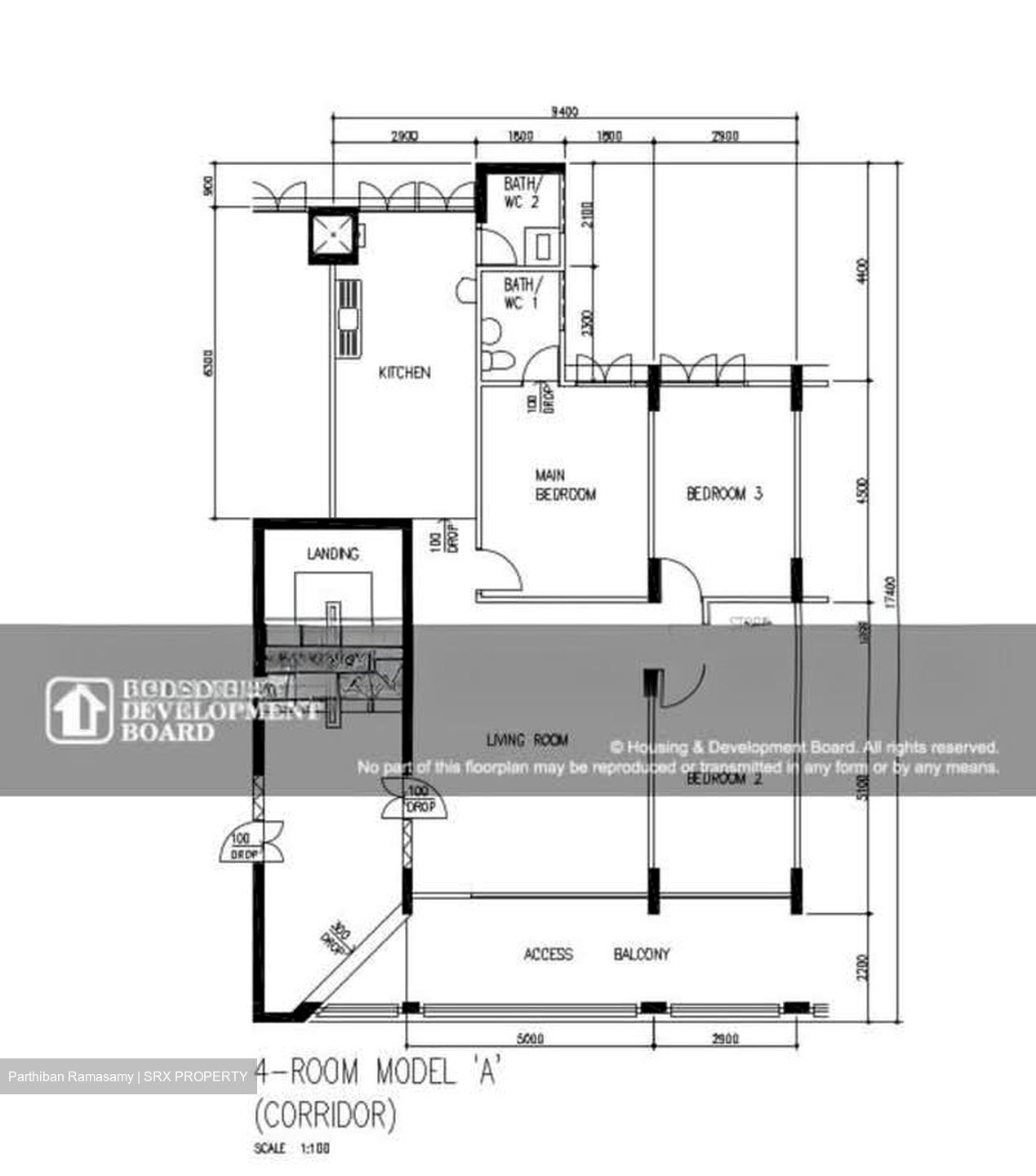 Blk 165 Bukit Batok West Avenue 8 (Bukit Batok), HDB 4 Rooms #603054321